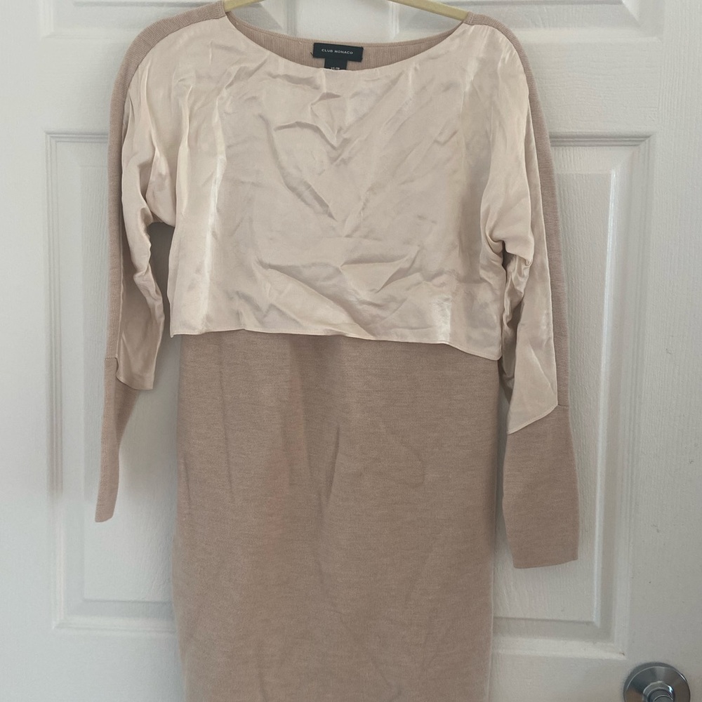 club monaco XS sweater dress